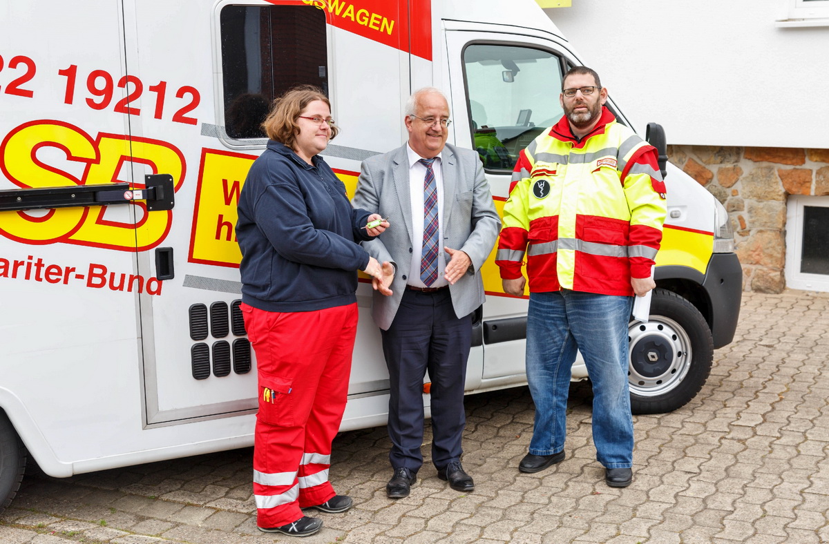 Neuer Rettungswagen am ASB-Standort Bückeburg