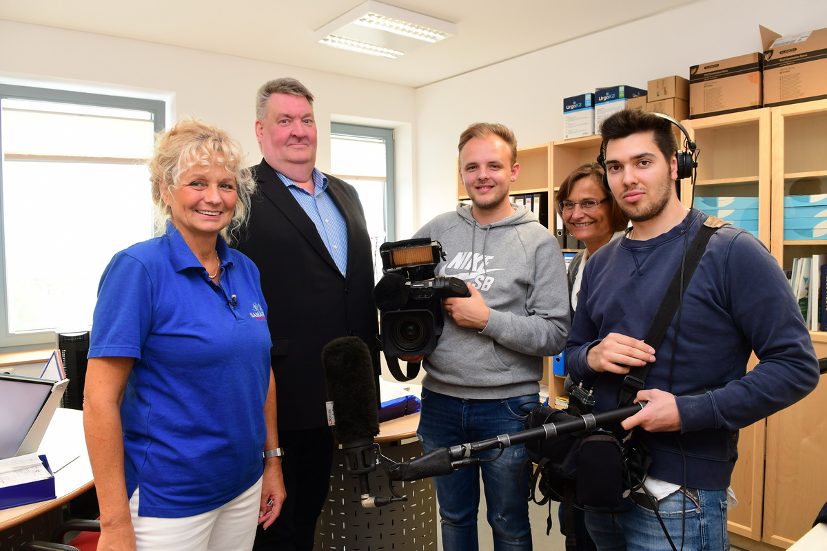 ZDF Fernsehteam besucht den ASB in Barsinghausen