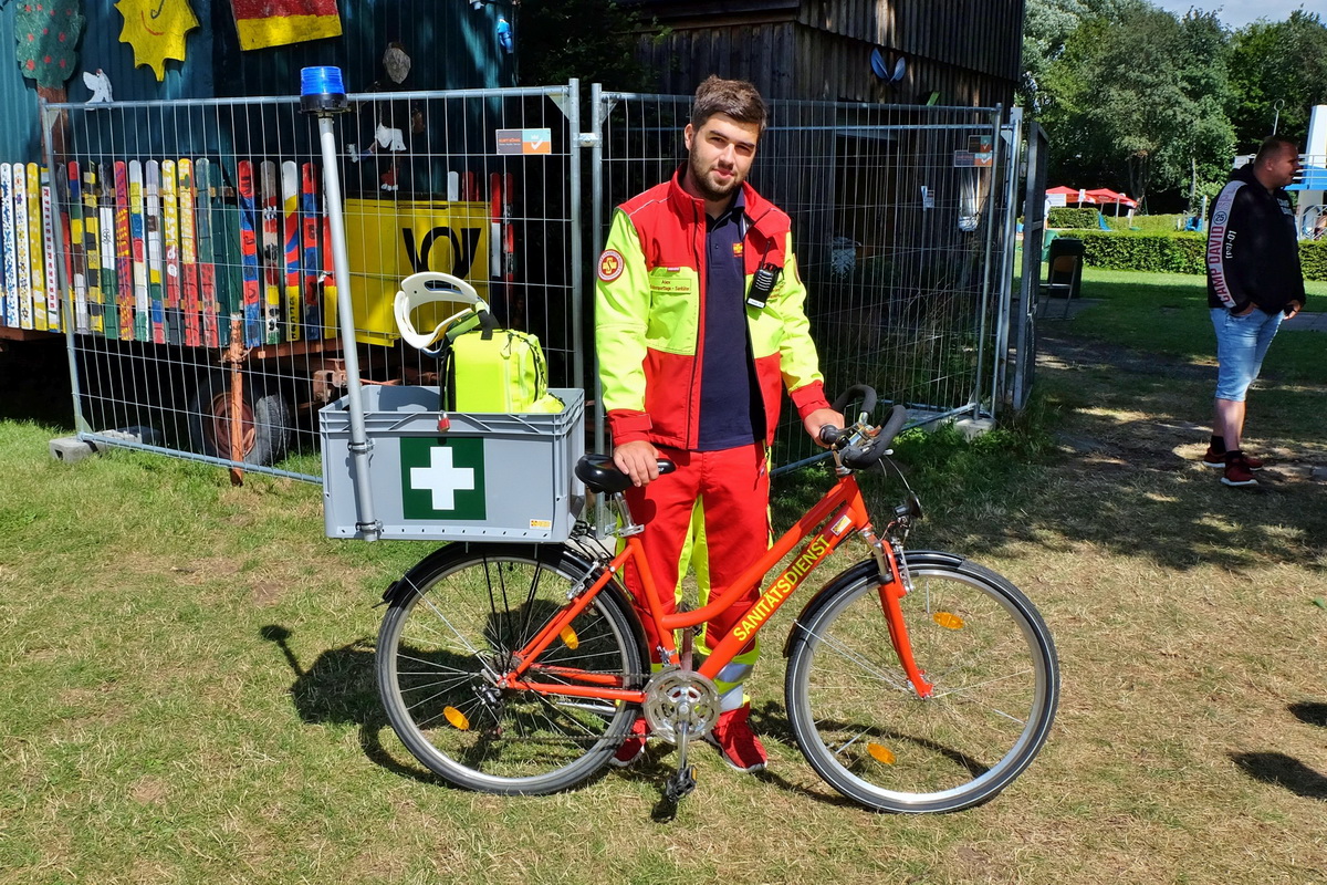 Samariter unterstützen die Outdoor-Sporttage der Stadt Barsinghausen 