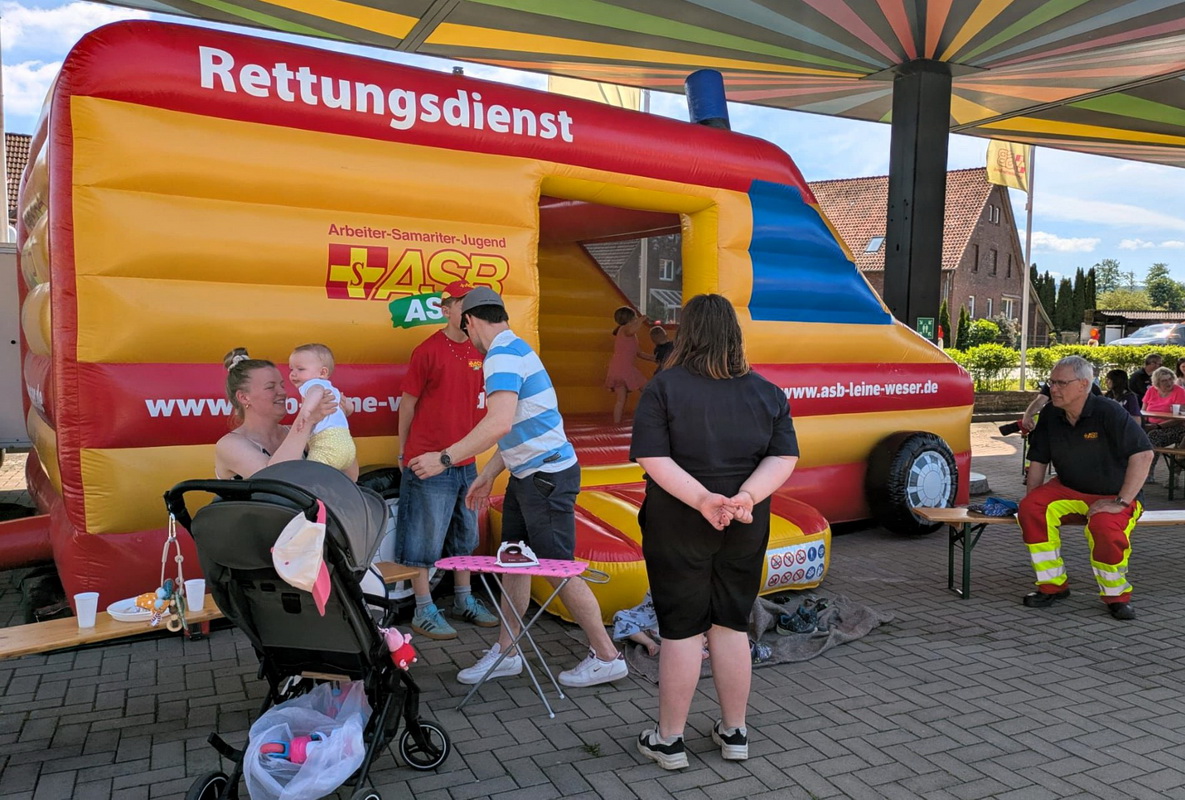Beim ASB-Nachbarschaftsfest steht der Dienst an der Gemeinschaft im Mittelpunkt
