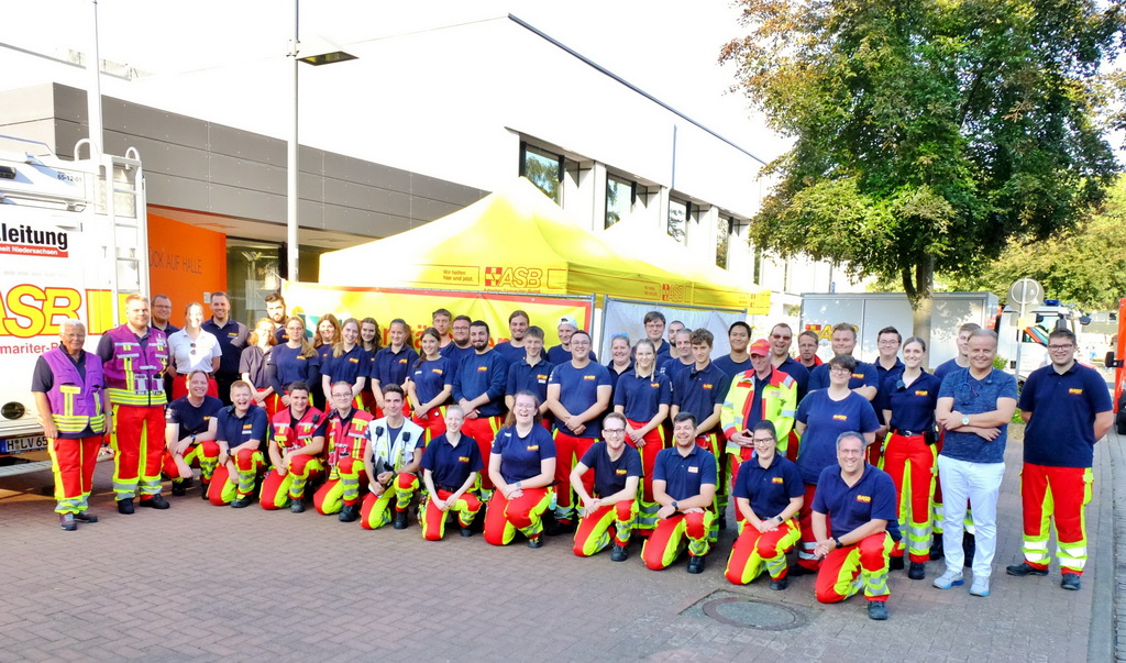 Samariter betreuen auch das 51. Stadtfest in Barsinghausen