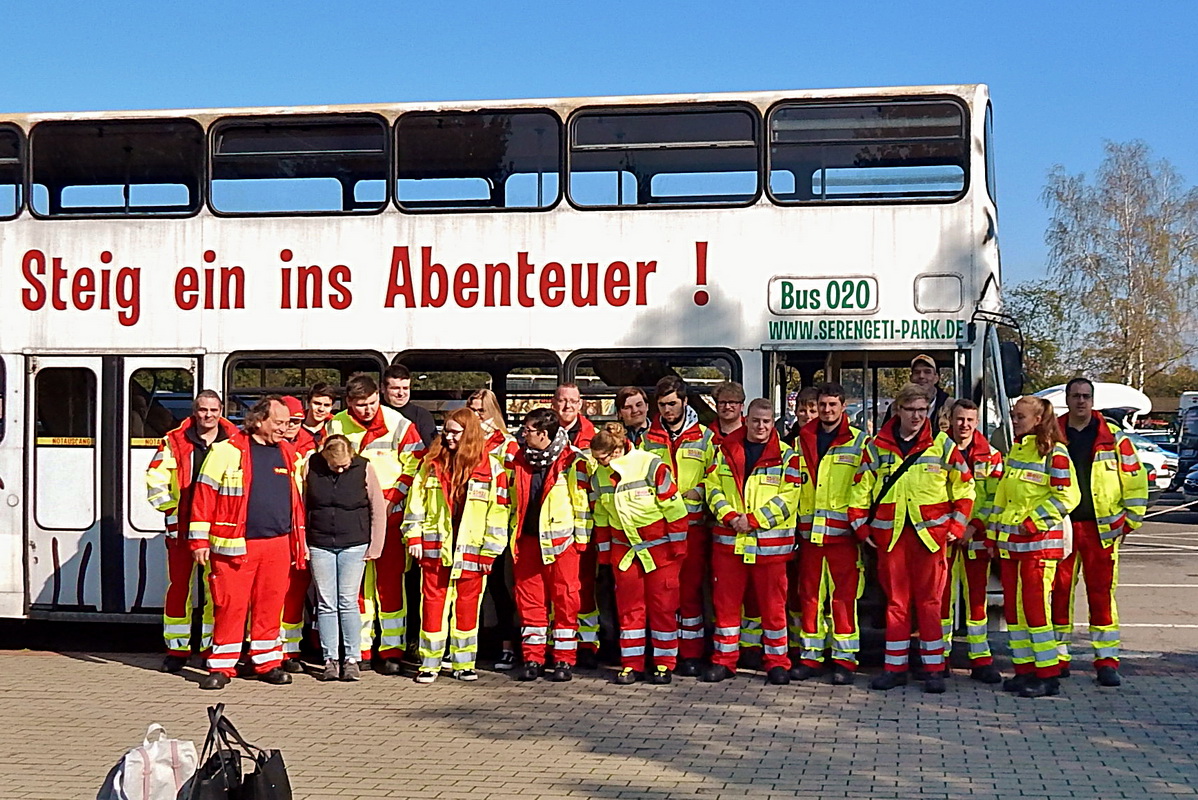 SEG-Mitglieder des ASB-Kreisverbandes besuchen den Serengeti-Park Hodenhagen 