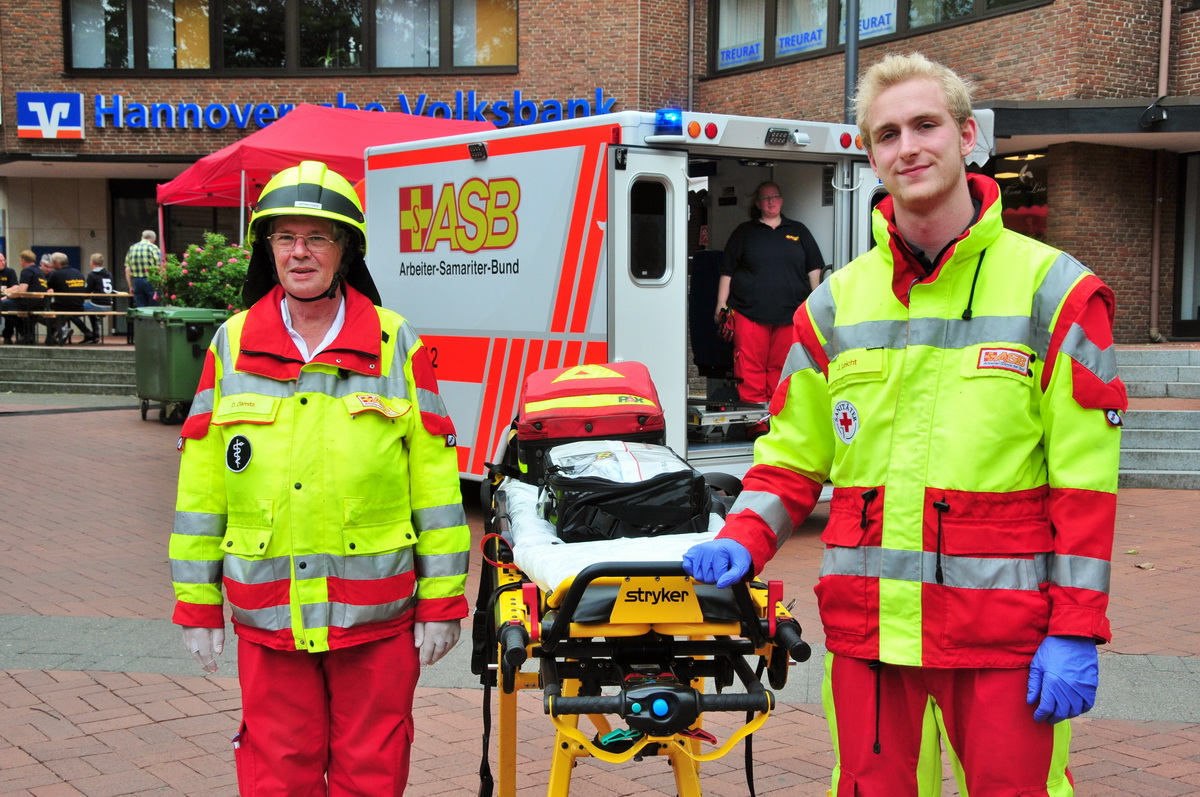 ASB unterstützt Barsinghäuser Feuerwehr beim Firetag