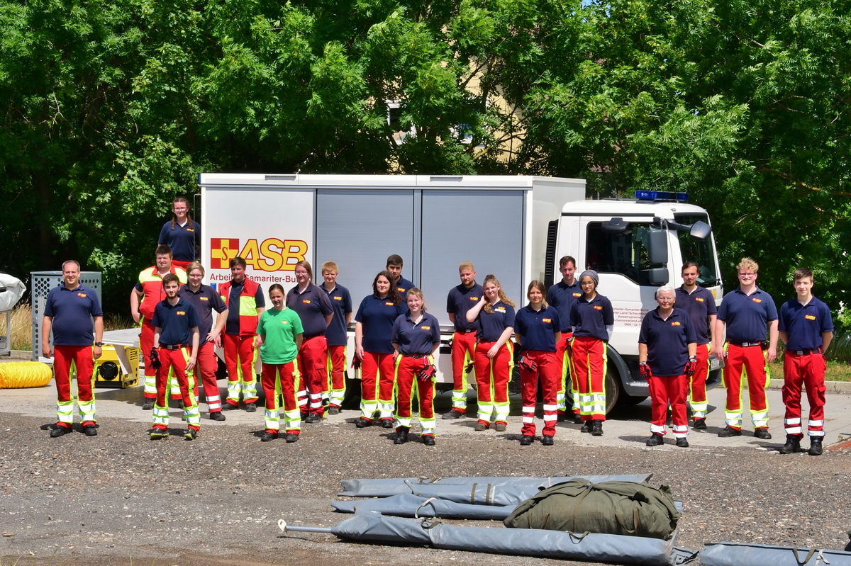 Samariter der Schnell-Einsatz-Gruppe beginnen wieder mit Präsenzausbildung