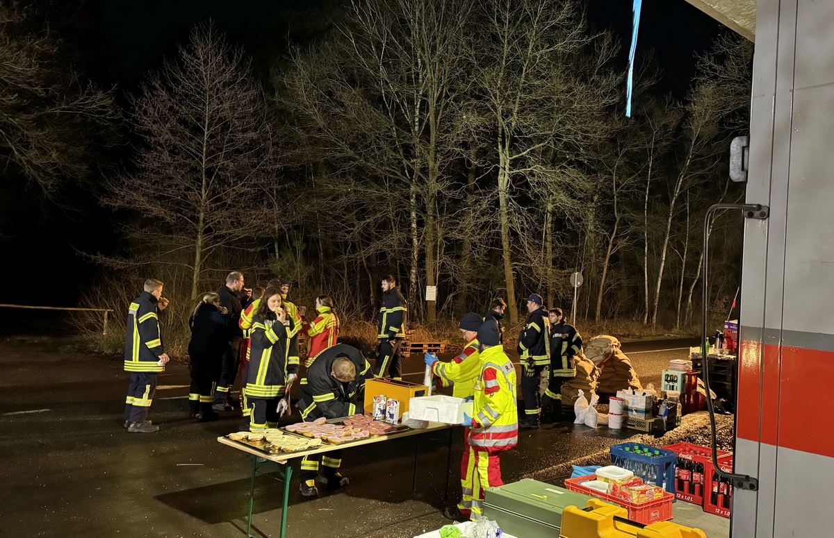 Samariter unterstützen beim Hochwassereinsatz in der Südheide